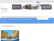 Tablet Screenshot of moalims.com